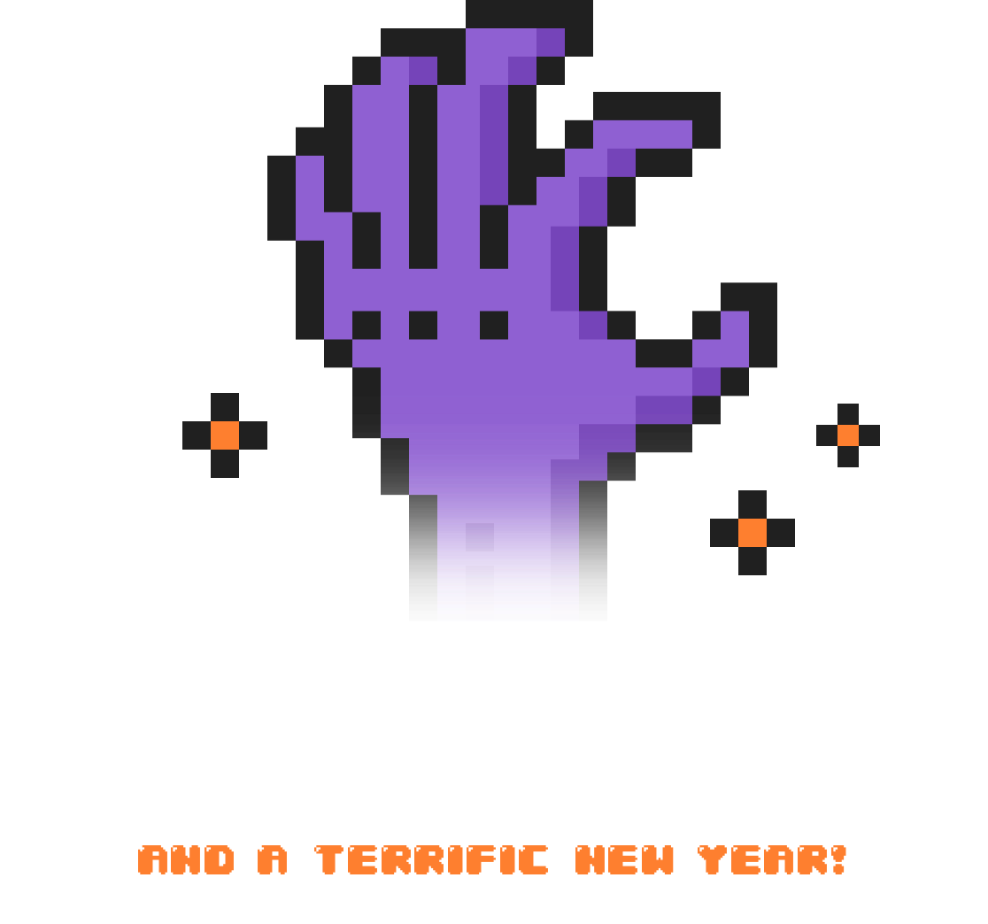 Merry Christmas! And a happy new year, too!